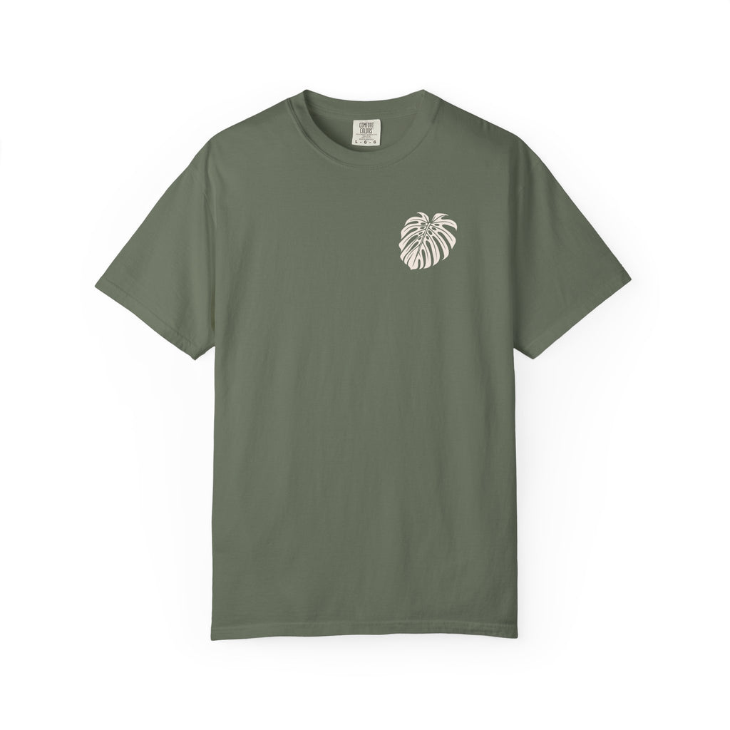 Monstera Tee - Moss