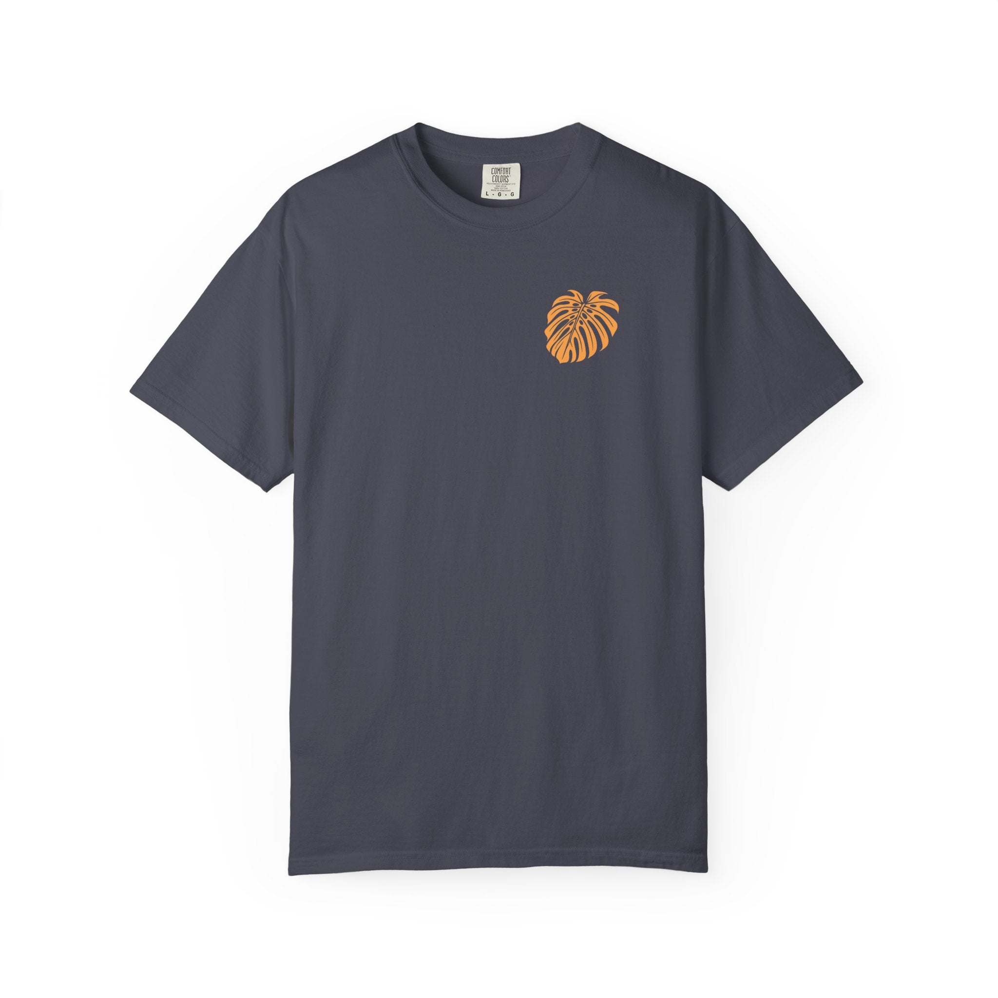 Monstera Tee - Navy