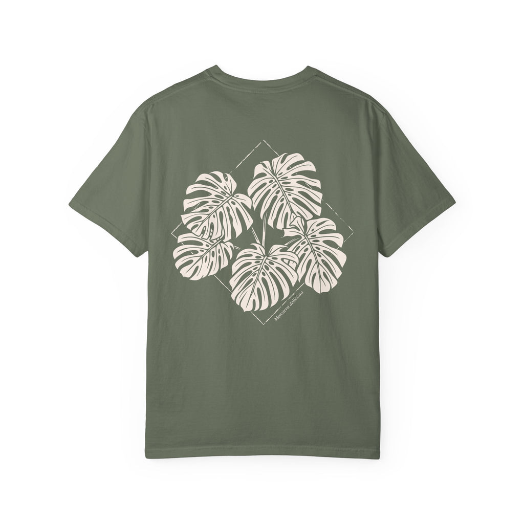 Monstera Tee - Moss